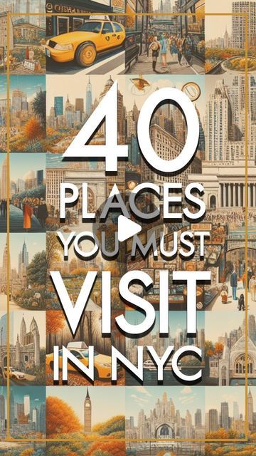 The Academy on Instagram: "40 stops, endless memories 🗽✨ What’s on your NYC bucket list?

Voiceover: Hunter Froelich

#NYC #NYCAdventures #CityThatNeverSleeps #MustDoNYC" New York Must See, New York Bucket List, Nyc Bucket List, October 7, City That Never Sleeps, City Aesthetic, Bucket List, York City, New York City