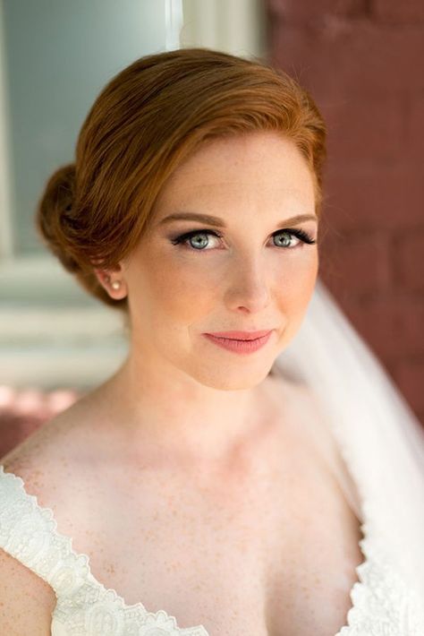 beautiful natural wedding makeup ideas Wedding Makeup Redhead, Redhead Bride, Make Up Sposa, Redhead Hairstyles, Pale Skin Makeup, Gorgeous Wedding Makeup, Pale Makeup, Redhead Makeup, Best Wedding Makeup