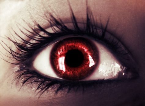 Red eyes are pretty cool Vampire Eyes, Rare Eyes, Aesthetic Eyes, Dark Photography, Ethereal Art, Hand Art, Eye Art, Red Eyes, Red Aesthetic