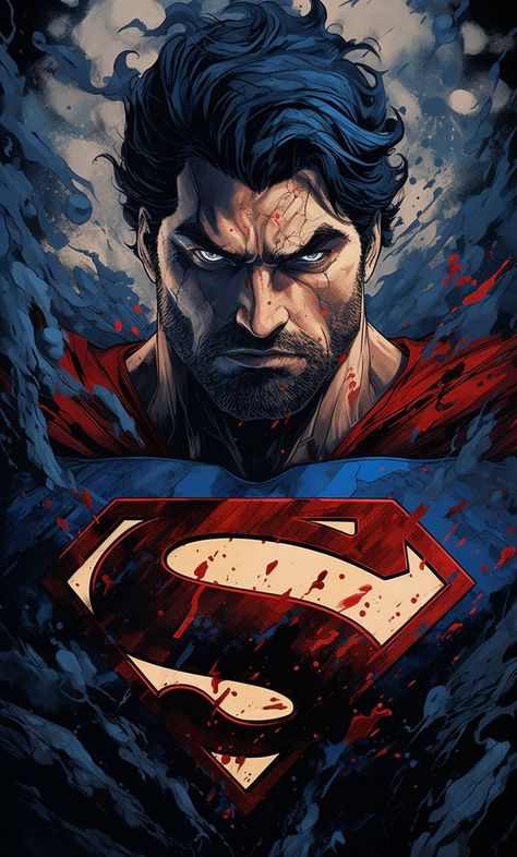 Superman Wallpaper Hd 1080p, Man Of Steel Wallpaper, Wallpaper Comic, Steel Wallpaper, Superhero Images, Superman Artwork, Superman Wallpaper, Marvel Superheroes Art, Superman Art