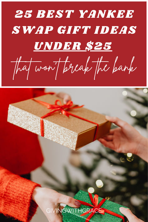 25 Best Yankee swap gift ideas under $25 that wont break the bank Office Yankee Swap Gift Ideas, Yankee Swap Gift Ideas $25, Best Yankee Swap Gifts, Yankee Swap Gift Ideas, 25 Gift Ideas, Yankee Swap Gift, Yankee Swap, Swap Gifts, Gifts Under 25