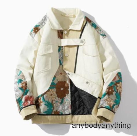 Baggy Coat, Plus Style, Tang Suit, Embroidery Vintage, Mode Inspo, Embroidered Jacket, Character Outfits, Mode Inspiration, Chinese Style