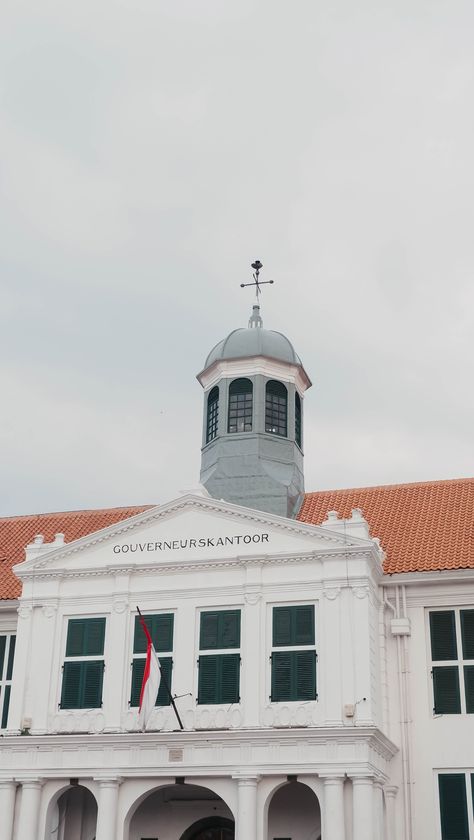 A vintage old building in Kota Tua Jakarta, Indonesia Kota Tua, Old Building, Nice View, Jakarta, Indonesia, Magazine, Building