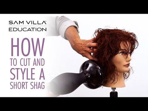 A super simple guide to achieve a cute, chic, or edgy shag hair style for all face shapes and hair texturesReady to take the jump and rock a shag haircut? Maybe you already have this super fun and on-trend look but you want to know how to... Choppy Shag Hairstyles Medium, Short Shag Haircut, Corte Shag, Corte Shaggy, Curly Shag Haircut, Modern Shag Haircut, Short Shaggy Haircuts, Medium Shag Haircuts, Long Shag Haircut