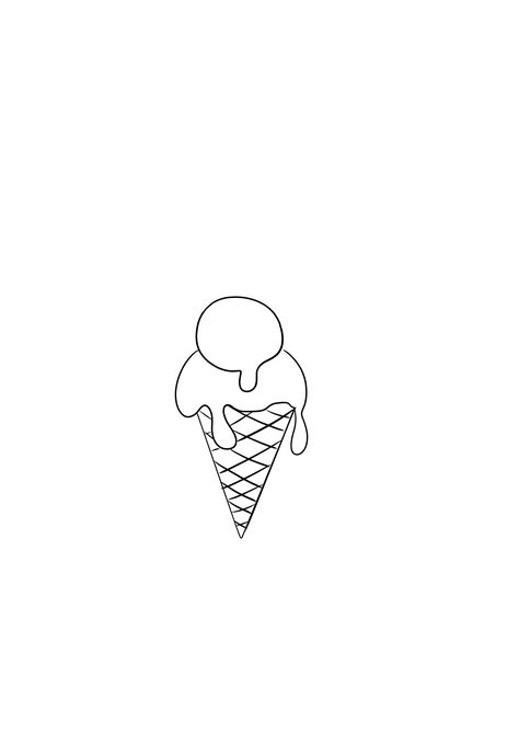 Cute Ice Cream Tattoo, Ice Cream Cone Tattoo Simple, Ice Cream Tattoo, Donut Tattoo, Henna Inspiration, Tattoo Now, Bff Tattoos, Highlight Icons, Insta Stories