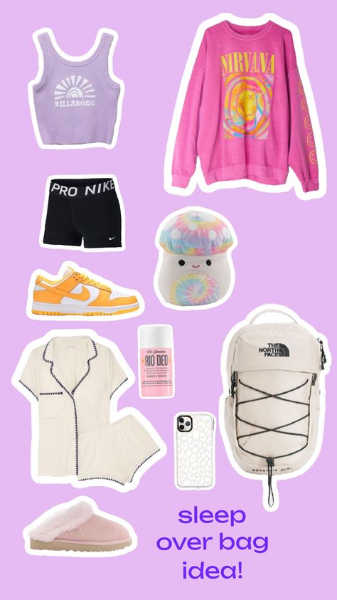 what to pack !! •°•°• #sleepover #preppy #aesthetic #bag Sleepover Preppy, Aesthetic Bag, Fun Sleepover Ideas, Sleepover Ideas, Preppy Aesthetic, What To Pack, Sleep, Pins