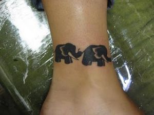 ankle tattoos design for girls Delta Sigma Theta Tattoo, Theta Tattoo, Hand Tattoos For Black Women, Elephant Tattoo On Hand, Bracelet Tattoos For Women, Baby Elephant Tattoo, Cute Elephant Tattoo, Bracelet Tattoos, Tattoos For Black Women