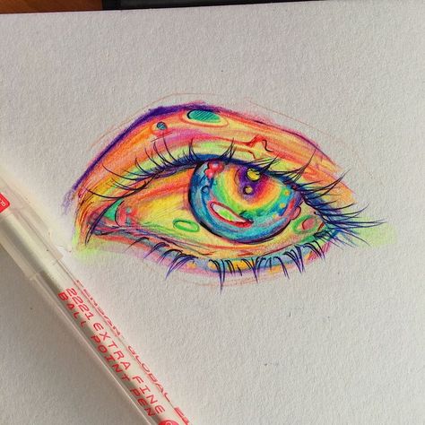 Sketchbook Art Journal, Arte Sketchbook, Arte Inspo, Hippie Art, Art Inspiration Painting, Marker Art, Eye Art, Art Drawings Sketches Simple, Cool Art Drawings