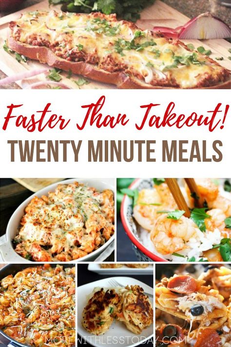 Rachael Ray 30 Minute Meals, Simple 30 Minute Meals Easy Dinners, Quick 20 Minute Meals, Culinary Recipes Dinners, Easy Weekday Recipes, Quick Weekend Lunch Ideas, 20 Min Meals, Quick And Easy Lunch Recipes Simple Healthy Meals, Quick Microwave Meals