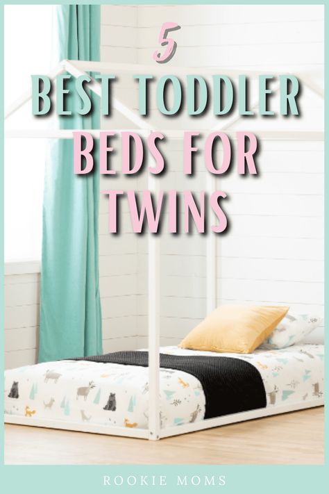 Bed For Twins, Cribs & Toddler Beds, Twin Baby Beds, Cool Baby Stuff Cribs & Toddler Beds, How To Prepare For Twins, How To Get Pregnant With Twins, Baby Gear Cribs & Toddler Beds, Toddler Parenting, Twin Toddlers