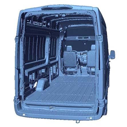 Ford Transit 3D Model Interior Layout | FarOutRide Ford Transit Camper Conversion Layouts, Transit Storage, Work Truck Storage, Ford Transit Camper Conversion, Transit Camper Van, Ford Transit Conversion, Self Build Campervan, Ford Transit Campervan, Camper Flooring