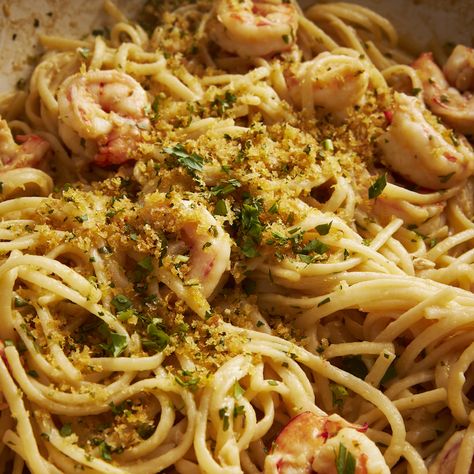 Creamy Miso Garlic Prawn Linguine 05 Miso Shrimp, Marion Kitchen, Shrimp Linguini, Garlic Shrimp Pasta Recipes, Garlic Prawn, Prawn Linguine, Shrimp Pasta Recipe, Miso Recipe, Linguine Recipes