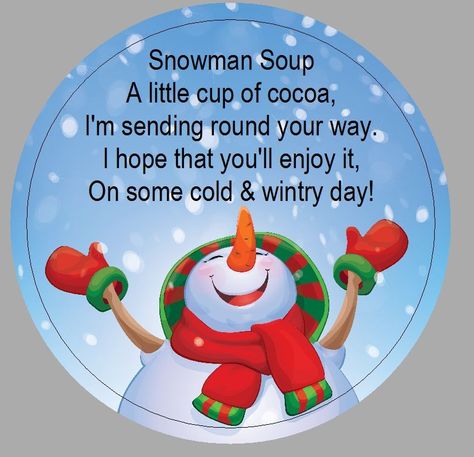 Christmas+Snowman+Soup+Poem Snowman Soup Printables, Snowman Soup Poem, Printable Snowman Faces, Xmas Goodies, Snowman Soup, Printable Snowman, Christmas Neighbor, Christmas Craft Fair, Christmas Hot Chocolate