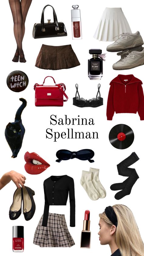 #sabrina #sabrinaspellman #thechillingadventuresofsabrina Sabrina Witch Costume, Sabrina Costume, Sabrina Spellman Outfit, Sabrina Spellman Style, Fall Chic, Sabrina Spellman, Harry Potter Outfits, Dark Feminine Aesthetic, Cold Weather Outfits