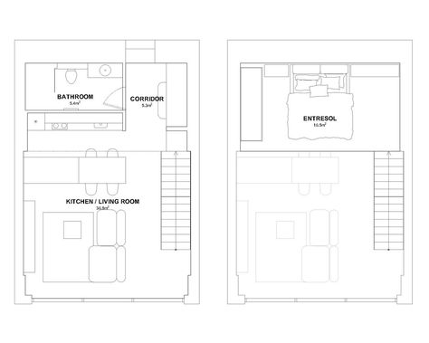 Loft Apartment Floor Plan, Loft Dormer, Modern Industrial Loft, African Lovebirds, Loft Floor Plans, Loft Door, Loft Type, Loft Designs, Loft Plan