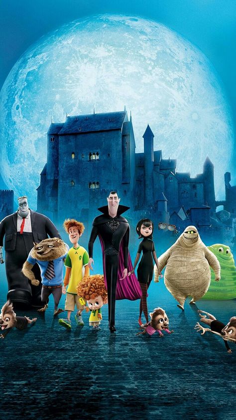 Hotel Transylvania 2 Movie, Festa Hotel Transylvania, Hotel Transylvania 1, Hotel Transylvania Party, Hotel Transylvania Movie, Hotel Transylvania 2, Disney Animated Movies, Disney Collage, Wallpaper Halloween