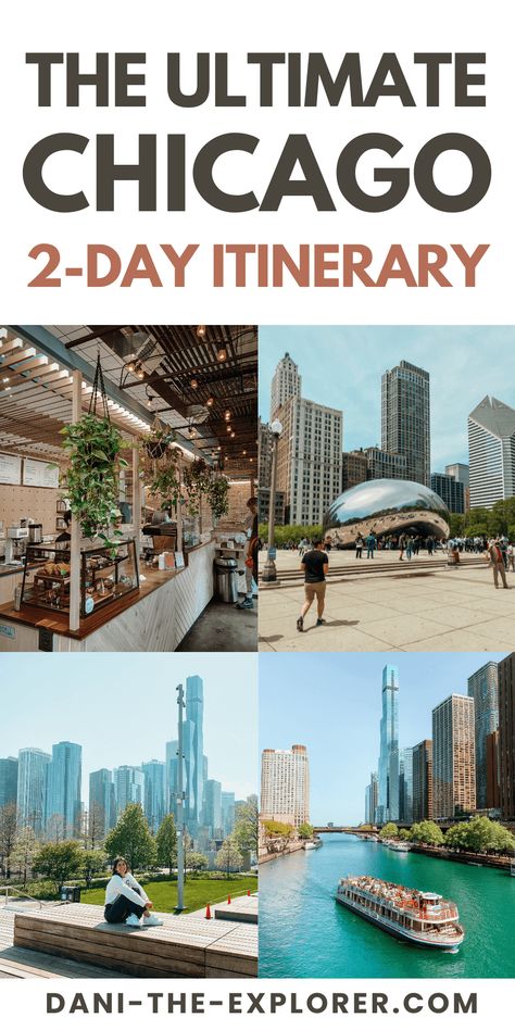 Discover how to experience Chicago in two days with our guide. Enjoy top attractions, great food, and unforgettable moments. — chicago itinerary 2 days | chicago 2 day itinerary | chicago weekend trip | chicago weekend itinerary | best places to visit chicago | chicago illinois downtown Chicago Girls Trip, Chicago Illinois Downtown, Chicago Weekend Trip, Nashville Weekend Trip, Trip Itinerary Template, Seattle Weekend, Nashville Weekend, Chicago Itinerary, Weekend In Chicago