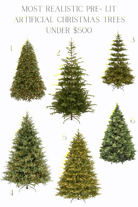 The Most Realistic Pre-Lit Trees Under $500 7 Foot Christmas Tree, Realistic Fake Christmas Tree, Faux Pine Christmas Tree, Nordman Fir Christmas Tree, Best Artificial Christmas Trees 2023, European Fir Christmas Tree, 9’ Christmas Tree, Type Of Christmas Tree, Types Of Christmas Trees Real