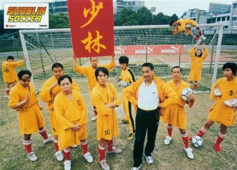 Shaolin Soccer.... Like Kung Fu Hustle in humor and aaaawesome! (7) Don Pablo Escobar, Shaolin Soccer, Kung Fu Hustle, Stephen Chow, Shaolin Monks, Sing Sing, The Karate Kid, World Cup Teams, Thug Style