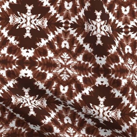 Tie dye cinnamon brown Shibori Cotton Spandex Jersey Fabric Wallpaper Tie Dye, Crown Shyness, Dye Wallpaper, Tie Dye Wallpaper, Brown Tie Dye, Wallpaper Large, Shibori Fabric, Cinnamon Brown, Shibori Tie Dye