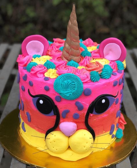 Cheetah Birthday Cake Ideas Images (Pictures) Coolest Birthday Cakes, Lisa Frank Cake Ideas, Cheetah Cake Kids, Cheetah Birthday Party Ideas Kids, 6th Birthday Cake Girl, Girls 6th Birthday Cake, Lisa Frank Birthday Cake, 7th Birthday Cake Girl, Fun Cake Decorating Ideas