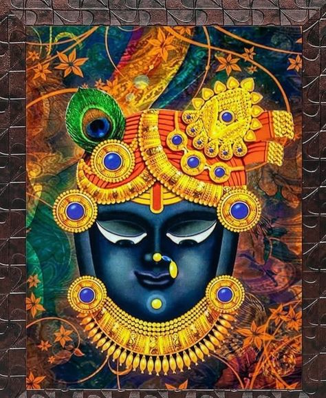 Shree Nathji Rangoli, Shree Nathji, Shiva Shankar, Literary Tattoos, India Painting, Pichwai Paintings, Radha Krishna Wallpaper, Krishna Radha Painting, Lord Shiva Pics