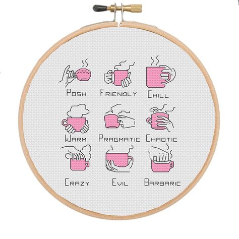 This Patterns & Blueprints item by loopycross has 18 favorites from Etsy shoppers. Ships from United States. Listed on Aug 23, 2023 Coffee Cross Stitch Pattern, Coffee Cross Stitch, Funny Coffee Cup, Pink Coffee Mugs, Tea Diy, Pink Coffee, Funny Coffee Cups, Cross Stitch Finishing, Cross Stitch Funny