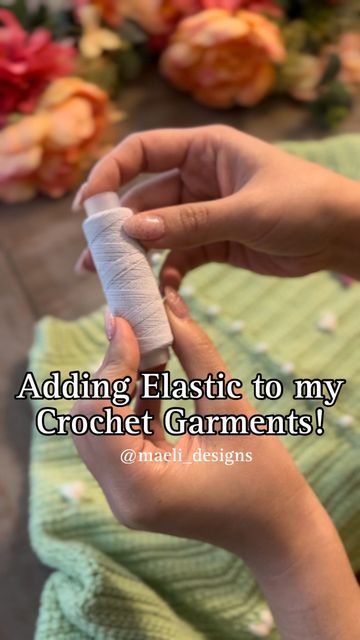 Adding Elastic To Crochet, Crochet Garments, Elastic Thread, Thread Crochet, Knit Pattern, Knit Patterns, 1 Year, Benefits, Elastic