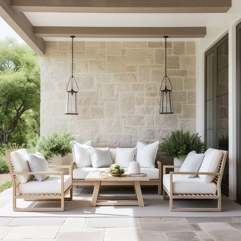 Wind The Key (@windthekey) • Instagram photos and videos Modern Farmhouse Outdoor Patio, White Dining Rooms, Farmhouse Outdoor Patio, Garden Provence, Coastal House Exterior, Blue And White Dining Room, Backyard Deck Ideas, Country Patio, Country Home Exterior