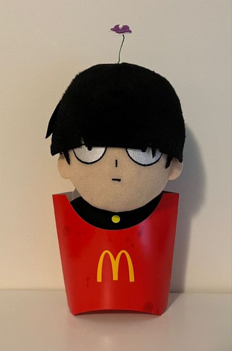 Mob Physco 100 Plush, Mob Plushie Icon, Mob Physco 100 Icons, Mob Plush, Mob Physco 100, Photographie Portrait Inspiration, He Makes Me Happy, Animated Icons, Cute Icons