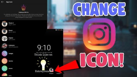 How To Change Instagram App Icon On Android and IOS iPhone Easy Method Instagram App Icon, Instagram App, Iphone 10, 10 Year Anniversary, Party Apps, Custom Icons, Instagram Filter, Instagram Icons, Previous Year