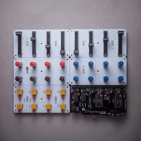 Custom MIDI controller by YAELTEX Midi Controllers, Midi Controller, Game Dev, Music Stuff, Industrial Design, Sculpture, Music, Quick Saves, Design