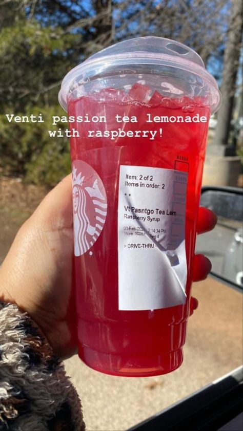 Starbucks Specialty Drinks, Passion Tea Lemonade, Starbucks Drink Menu, Starbucks Secret Menu Recipes, Cold Starbucks Drinks, Starbucks Drinks Diy, Secret Starbucks Recipes, Iced Starbucks Drinks, Coffee Recipes Starbucks