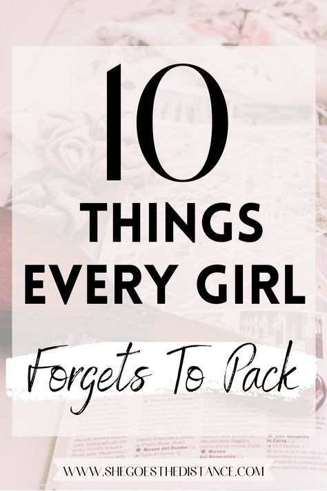 Travel Tips For Women, Travelling Essentials For Women, Essential Items For Women, Essential Travel Items Packing Lists, Travel List Packing For Women, Business Trip Packing List Woman, Travel Checklist For Women, Travelling Checklist For Women, Traveling Out Of The Country Checklist