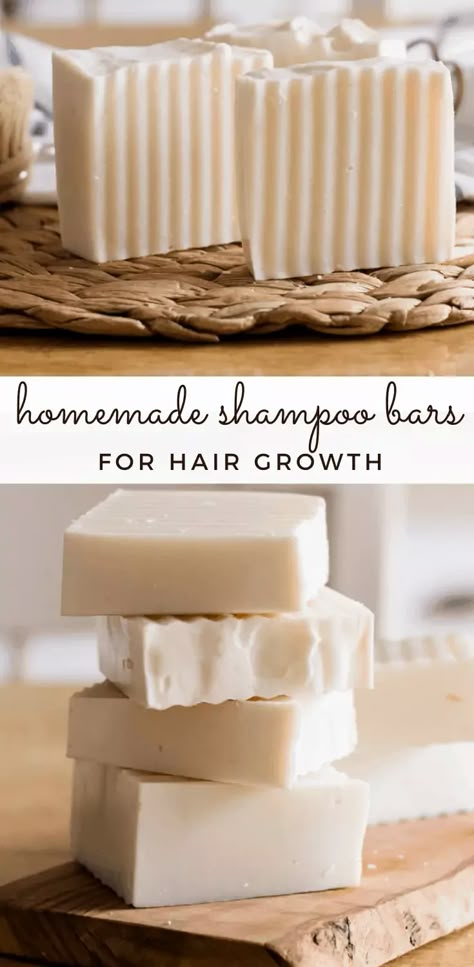 These cold-process shampoo bars are easy to make, cost-effective, and have amazing benefits for your hair. Made with nourishing ingredients and pure essential oils, these shampoo bars are the perfect all-natural solution. #shampoobars #homemadeshampoo #shampoorecipe Apothecary Recipes, Diy Shampoo Bar, Homemade Shampoo Bar, Diy Scrubs, Shampoo Bar Recipe, Shampoo Recipe, Natural Recipes, Soap Making Recipes, Homemade Shampoo