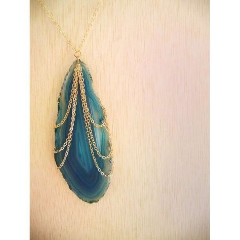 <3 Driftwood Necklace, Agate Slice Necklace, Geode Jewelry, Geode Necklace, Blue Geode, Elegant Beauty, Gold Luxury, Agate Slice, Agate Jewelry