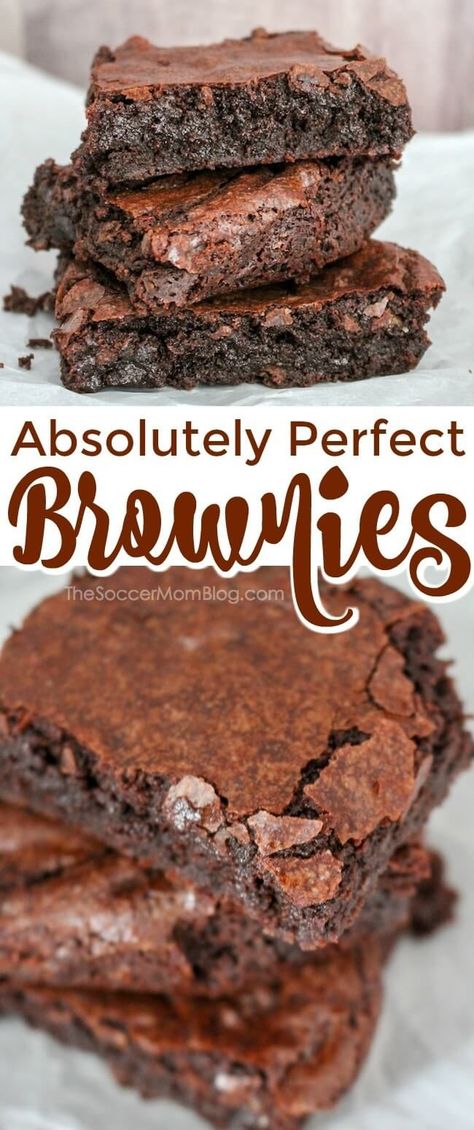 Fudge Brownies From Scratch, Fudge Brownie Recipe, Cookie Dough Cake, Cheesecake Oreo, Brownies From Scratch, Perfect Brownies, Best Brownie Recipe, Brownies Recipe Homemade, Recipe Tutorial