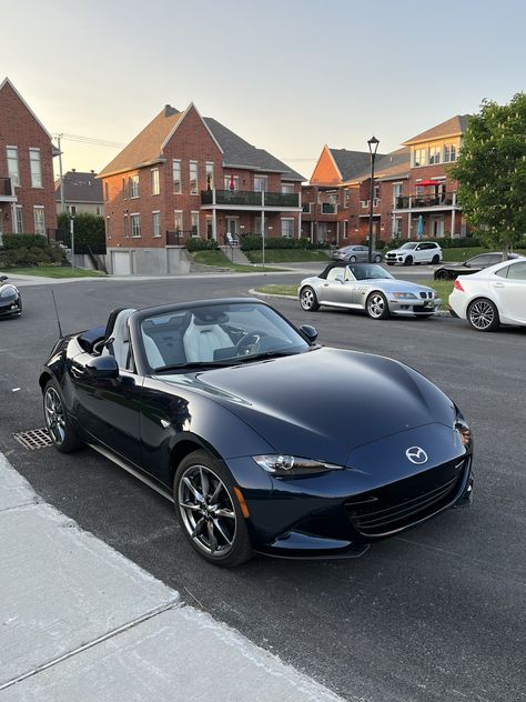 2023 Mazda Mx-5 Miata, Black Mazda Miata, Black Miata, Black Mazda, Miata Mods, Mazda Miata Na, Miata Car, Cars Drive, Car Vibes