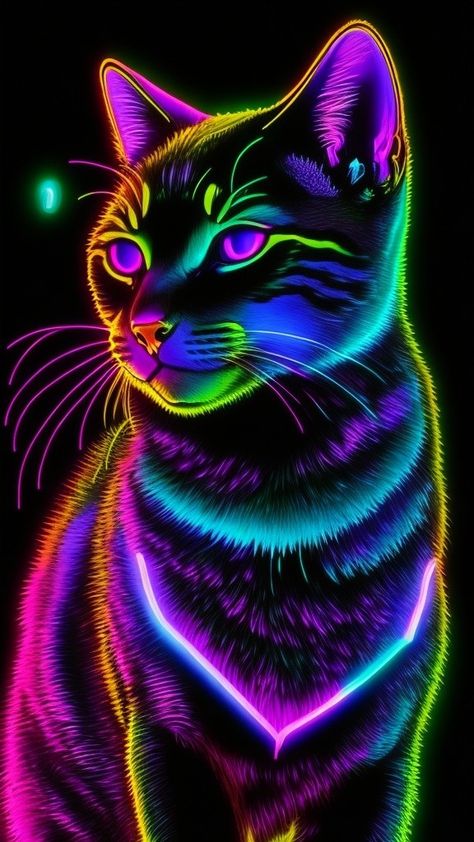 Female Street Artist, Neon Cat, Abstract Art Images, Halloween Wallpaper Cute, Whatsapp Wallpaper Cute, Modern Graphic Art, Psychadelic Art, Snake Art, Animal Print Wallpaper