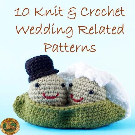 Take a look at some wedding inspired patterns for a touch of handmade on the special day. From shawls, to reception decor, and gift ideas - there\'s something for everyone. Crochet Wedding Gift, Wedding Crochet Patterns, Couples Doll, Two Peas In A Pod, Crochet Animal Amigurumi, Peas In A Pod, Crochet Wedding, Adorable Crochet, Crochet Amigurumi Free Patterns