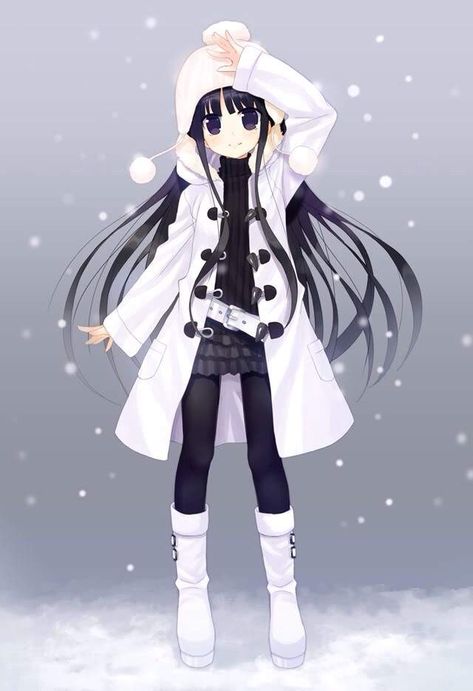 Winter Outfits Anime, Anime Winter, Outfits Anime, Girls Winter Outfits, Girls Winter Fashion, Drawing Female, Winter Outfits For Girls, Anime Fashion, Anime Inspired Outfits