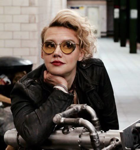 Kate Mckinnon Ghostbusters, Jillian Holtzmann, Harley Davidson Breakout, Ghostbusters 2016, Harley Davidson Wallpaper, Estilo Hipster, Harley Davidson Clothing, Harley Davidson Fatboy, Classic Harley Davidson