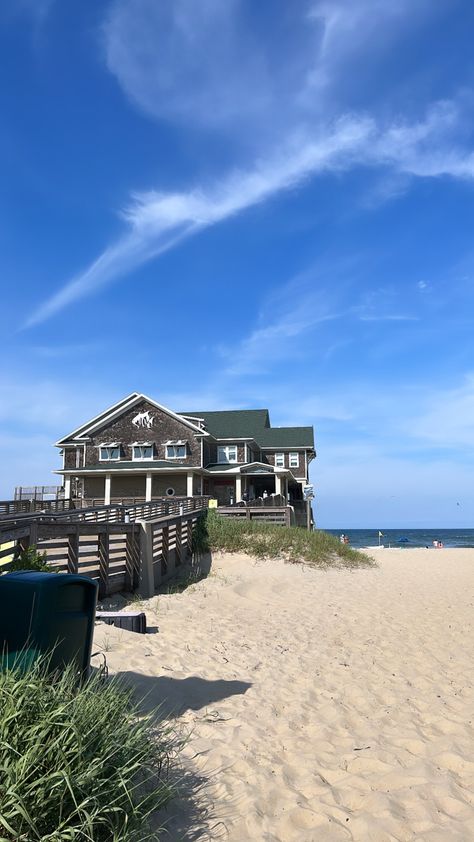 beach pier, nags head, north carolina, vsco Nc Beach Aesthetic, Outerbanks North Carolina Aesthetic, North Carolina Beach House, Banks Aesthetic, Obx Aesthetic, Nags Head North Carolina, North Carolina Outer Banks Beach Houses, Charleston Beaches, Obx Nc