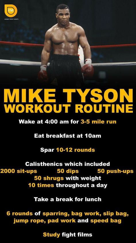 Mike Tyson Workout, Boxing Workout With Bag, Mike Tyson Training, Crazy Workout, Boxer Workout, Boxing Workout Routine, Fighter Training, Boxing Cardio, Boxing Workout Beginner