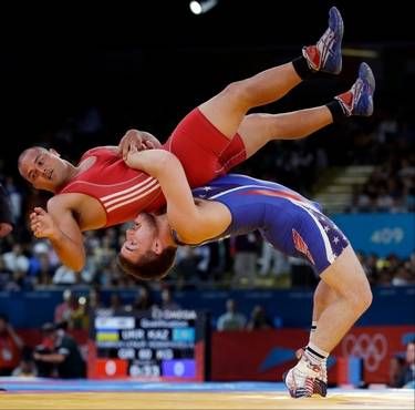 http://www.MilitaryGradeNutritionals.com/blog  Keitani Graham of Micronesia competes against Charles Edward Betts of the United States, right, during the 84-kg Greco-Roman wrestling competition at the 2012 Summer Olympics, Monday, Aug. 6, 2012, in London. Olympic Wrestling Men, Wrestling Wallpaper, College Wrestling, Olympic Wrestling, Body Slam, 2012 Summer Olympics, 2020 Olympics, Foto Poses, Summer Olympics