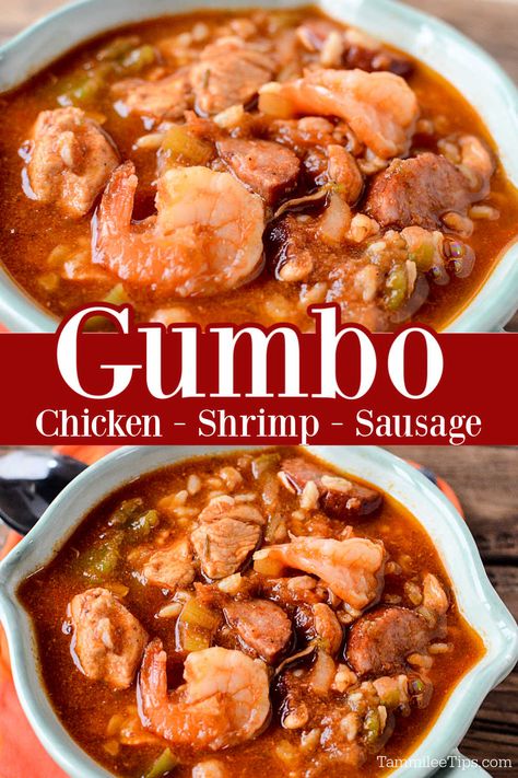 Crockpot Gumbo Recipe, Crockpot Gumbo, Gumbo Recipe Crockpot, Chicken And Sausage Gumbo Recipe, Gumbo Crockpot, Shrimp Gumbo Recipe, Sausage Gumbo Recipe, Easy Gumbo, Gumbo Recipe Easy