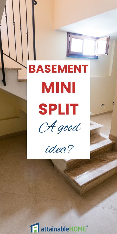 Basement Hvac Ideas, Basement Air Conditioning, Basement Heating Ideas, Basement Duct Work Ideas, Covering Hvac Duct In Basement, Cover Duct Work In Basement, Built In Around Mini Split, Semi Finished Basement Ideas, Duct Work In Basement