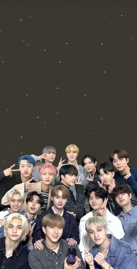 I wanted a strayteez pic but couldnt find one with them together...so i made one instead #ateez #staykids #strayteez #atiny #stay #staytiny Kpop Iphone Wallpaper, Cute Asian Guys, Angels And Demons, Music Wallpaper, Cool Backgrounds, World Domination, Couple Art, Kids Wallpaper, Crazy Kids