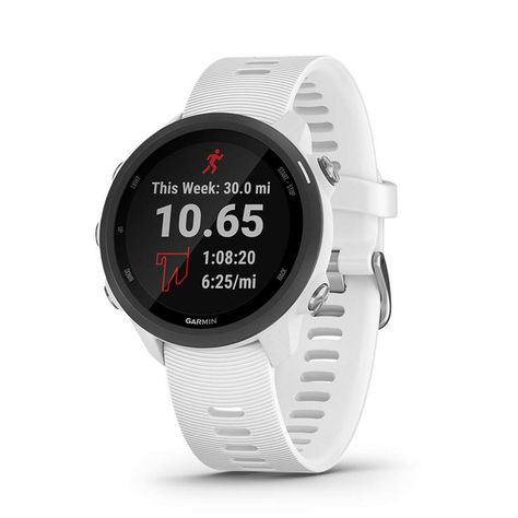 Garmin Forerunner 245 Music, GPS Running Smartwatch with Music and Advanced Dynamics, White Music Storage, Running Watch, Garmin Fenix, Garmin Forerunner, Training Plan, White Band, Online Workouts, Garmin Watch, Smartwatch