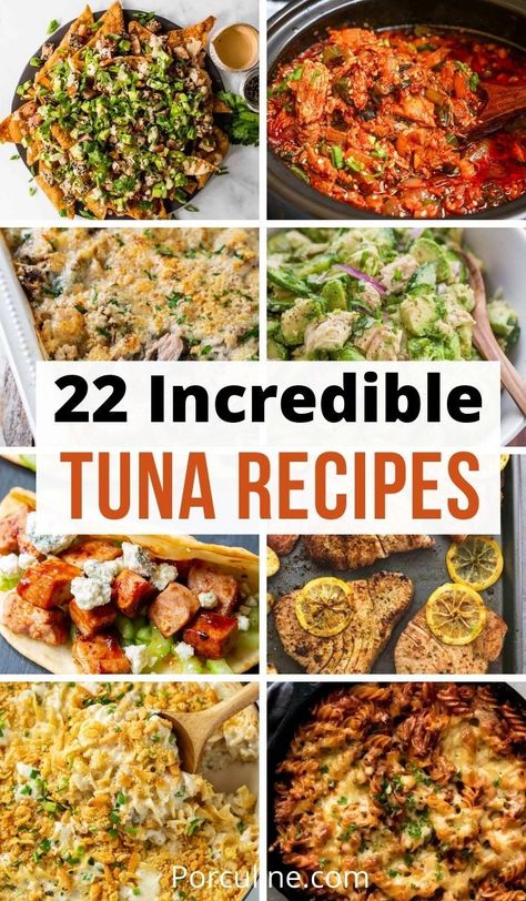 Quick Tuna Recipes, Can Tuna Recipes Healthy, Tuna Dinner Recipes, Ahi Tuna Recipe, Healthy Tuna Recipes, Best Tuna Salad Recipe, Tuna Dinners, Tuna Fish Recipes, Canned Tuna Recipes